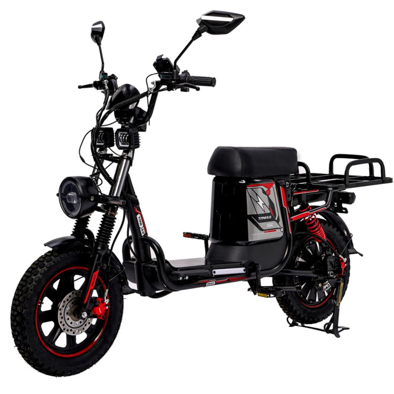 Електровелосипед Minako Titan 2.0 1500W червоний
