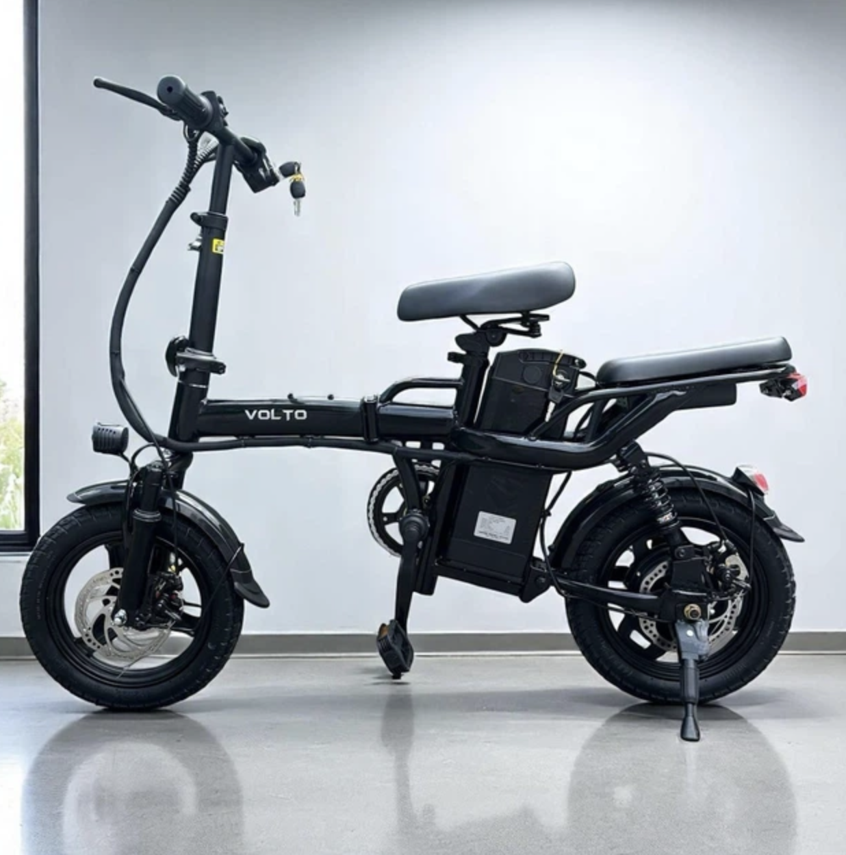 Електровелосипед VOLTO Compact 800W 48V 19Ah 14" 2025