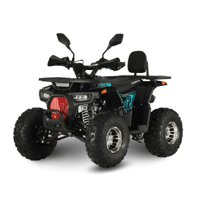 Квадроцикл FORTE ATV125P блакитно-червоний