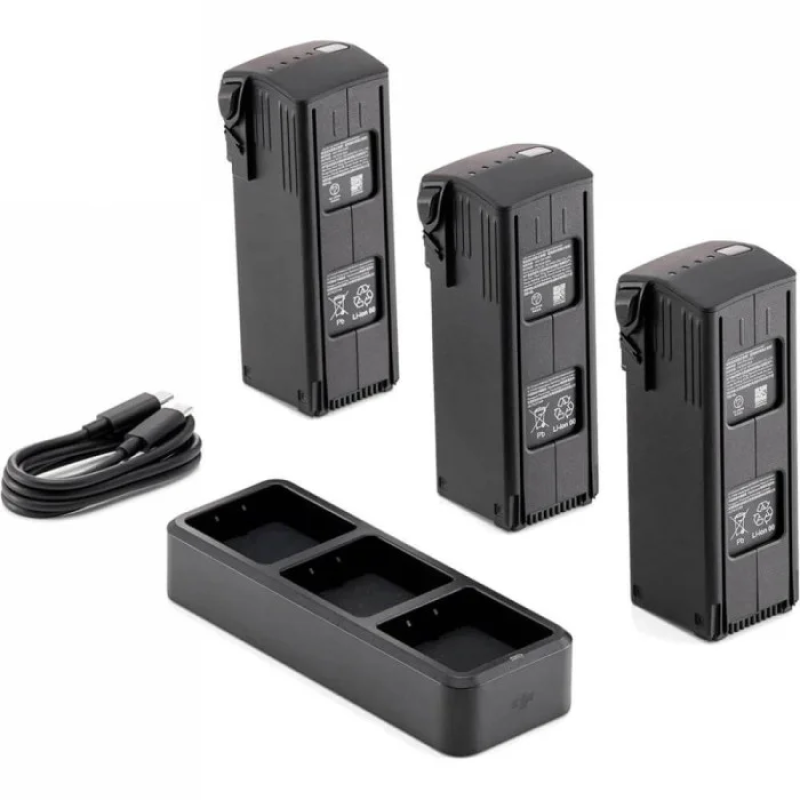 3 акумулятори та зарядний пристрій DJI Mavic 3 Enterprise Series Battery Kit