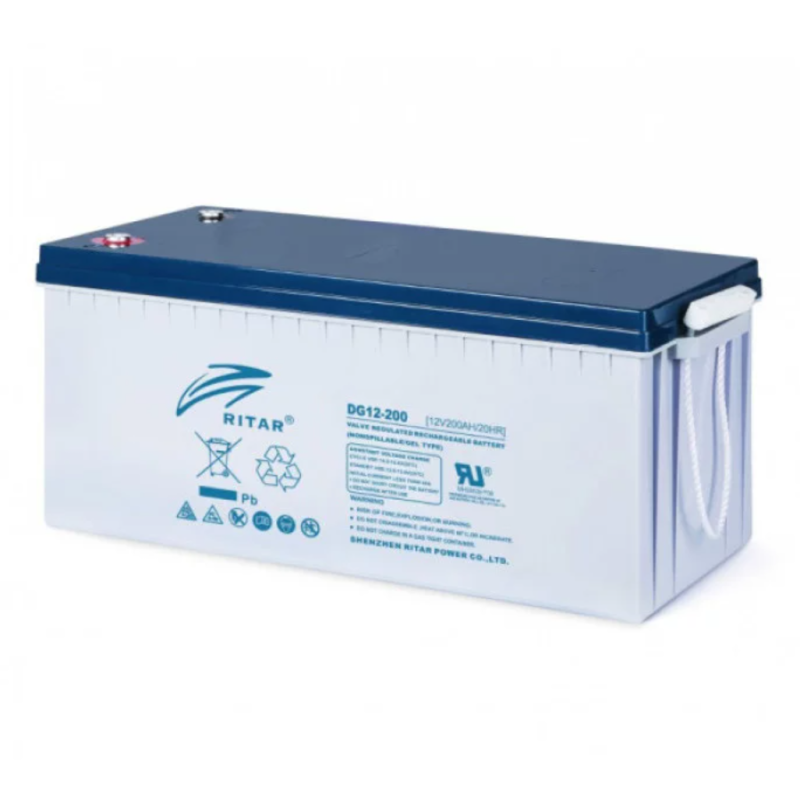 Акумулятор гелевий Ritar DG 12-200 GEL 12V 200Ah