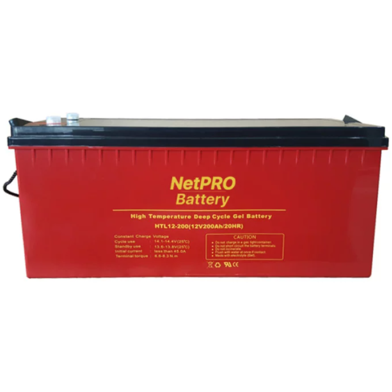 Акумулятор гелевий NetPRO HTL 12-200 12V 200Ah
