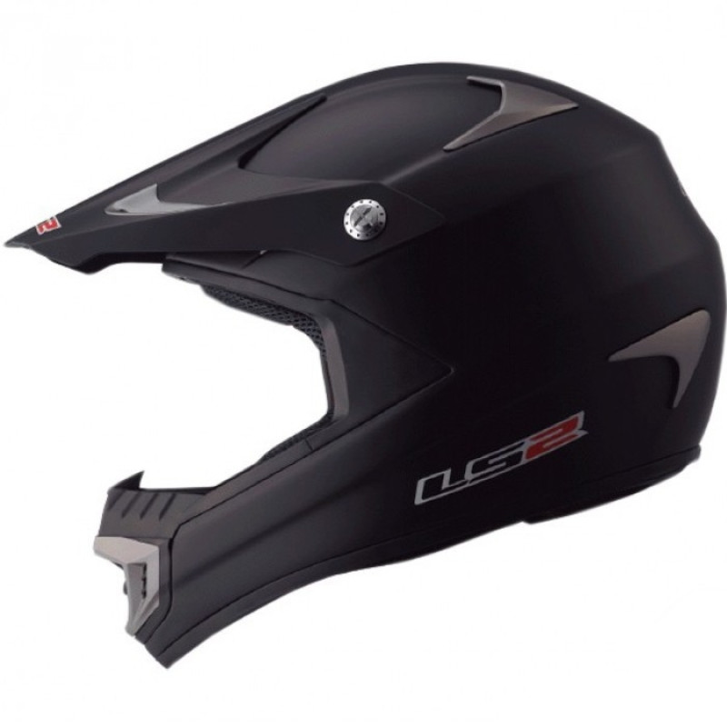 Кросовий шолом LS2 MX433 Race Solid Black Matt