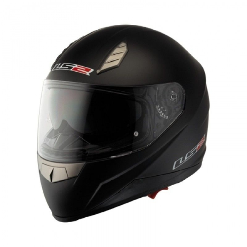 Шолом LS2 FF384 Solid Black Matt