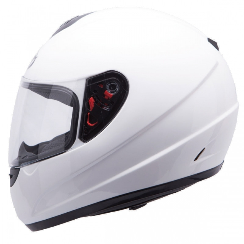 MT Helmets Thunder Solid white