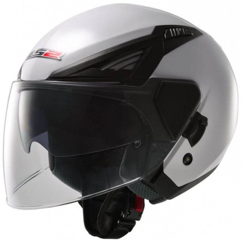 Відкритий шолом LS2 OF586 Bishop Solid White