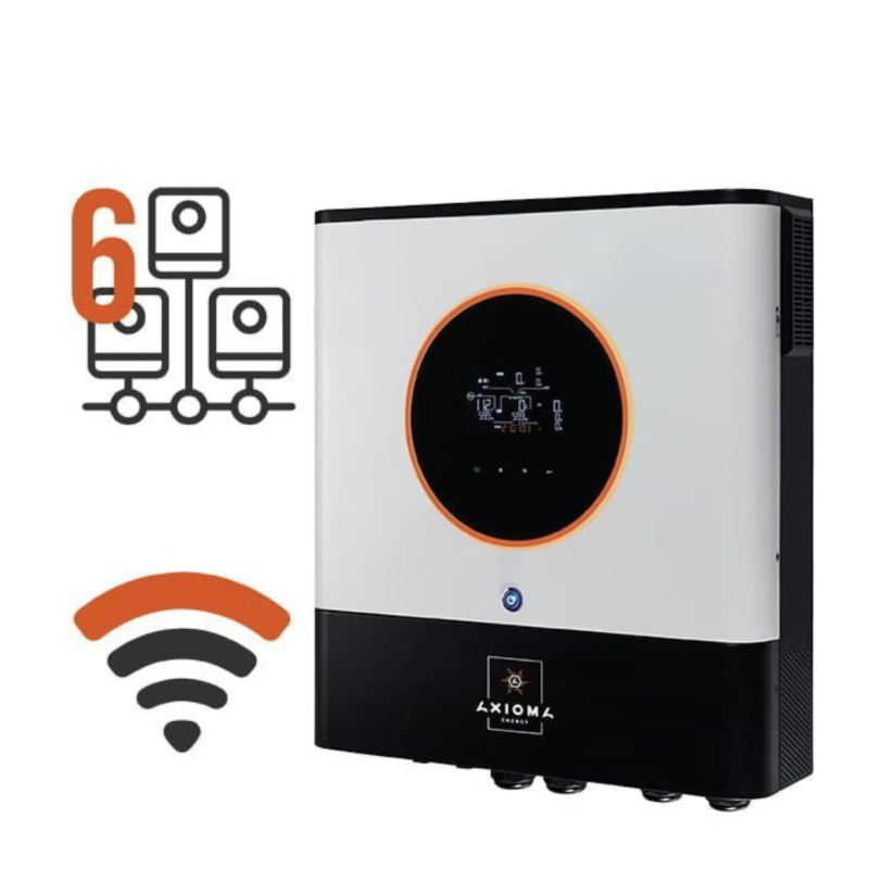Гібридний інвертор 8кВт 48В ISMPPT BFP G 8000 AXIOMA Energy