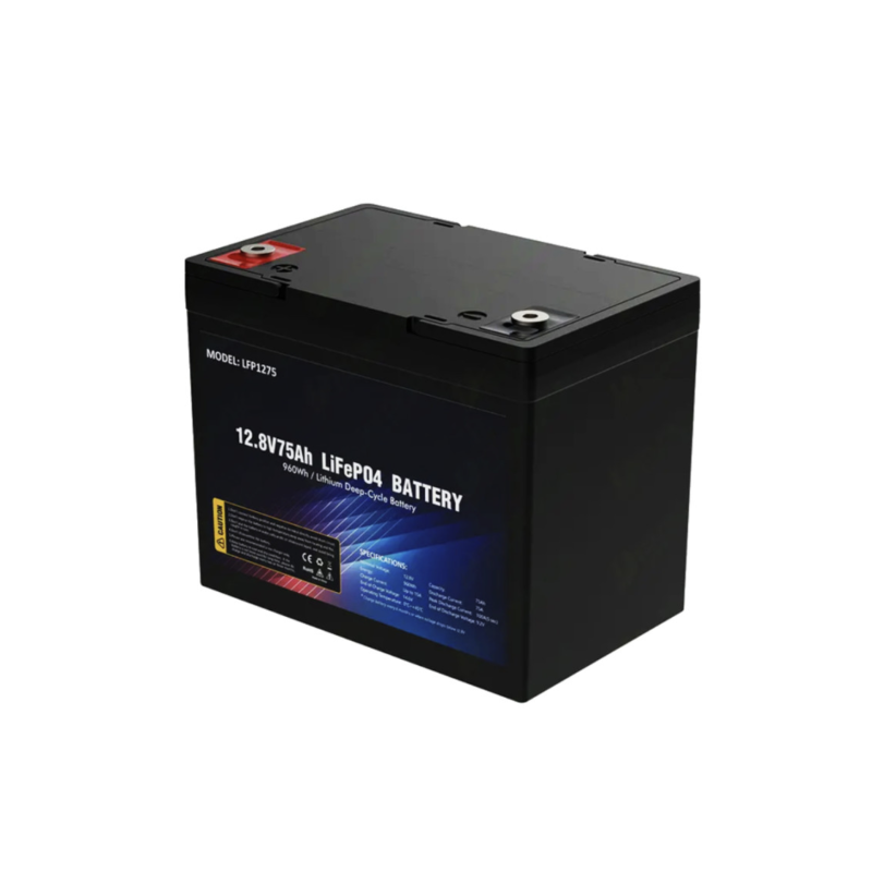 Акумулятор MARKSON LFP1275 12V 75Аh 960Wh LiFePO4 (літій-залізо-фосфатний акумулятор)