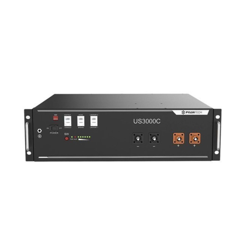 Акумулятор Pylontech US3000C 48V 74Ah 3552Wh LiFePO4 (літій-залізо-фосфатний акумулятор)