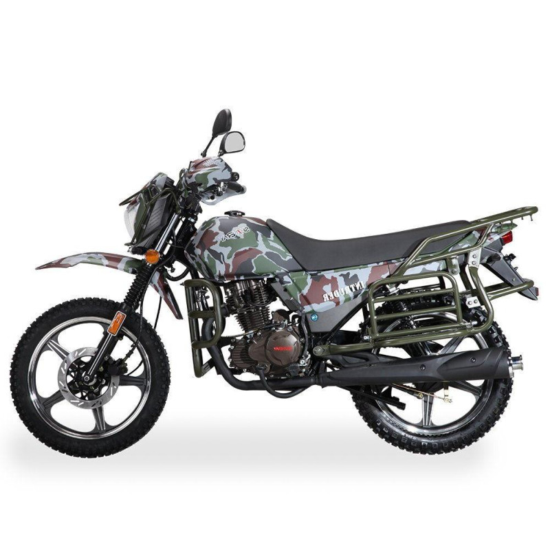 Мотоцикл Shineray XY200 INTRUDER (рестайлинг 2020 года) Хаки