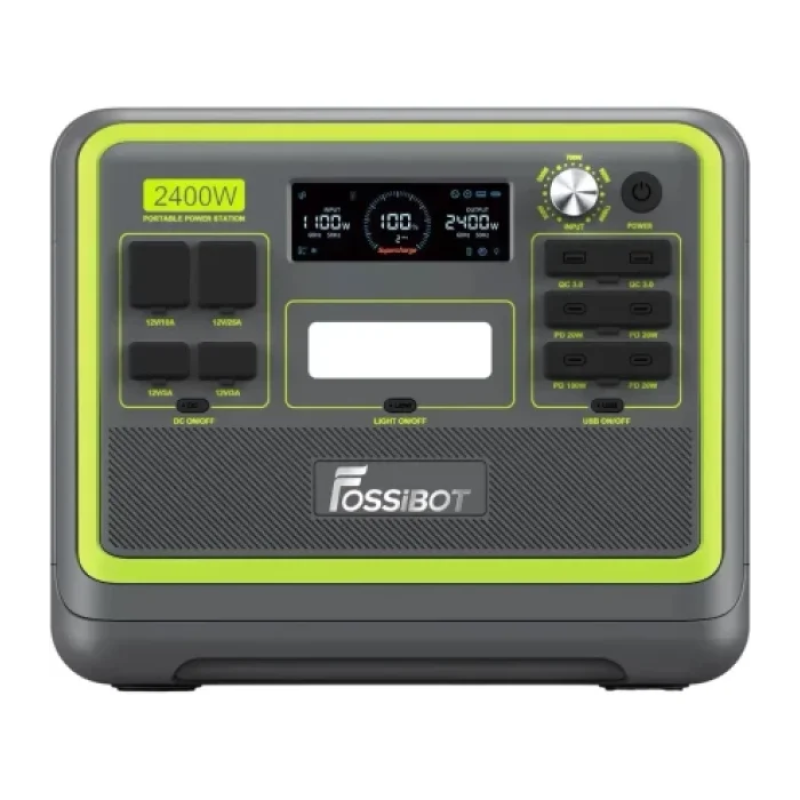 Зарядна станція універсальна Fossibot F2400 Green [112600]