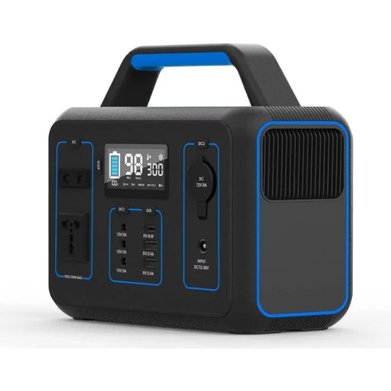 Зарядна станція універсальна Noengast Portable Power Station 230Wh Backup Lithium Battery USB-C PD60W 300W