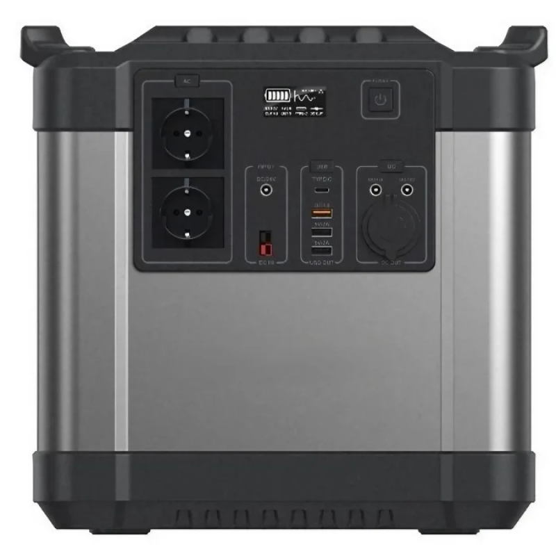 Зарядна станція універсальна Tank Series RPP-271 1000W 300000mAh 2AC 220V сірий