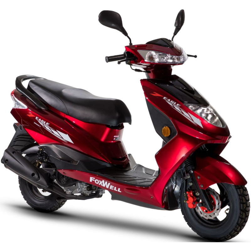 Скутер FoxWell ZW50QT-7 EAGLE 50cc 10" (4T)