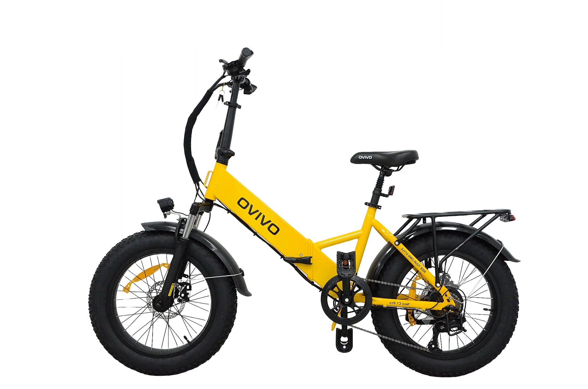 Електровелосипед Ovivo Neo C1 Pro 250W жовта сосна
